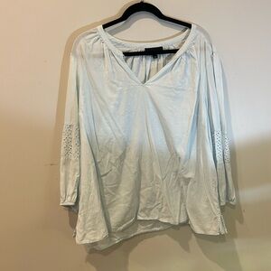 Lane Bryant Lightweight Cotton Blouse 18